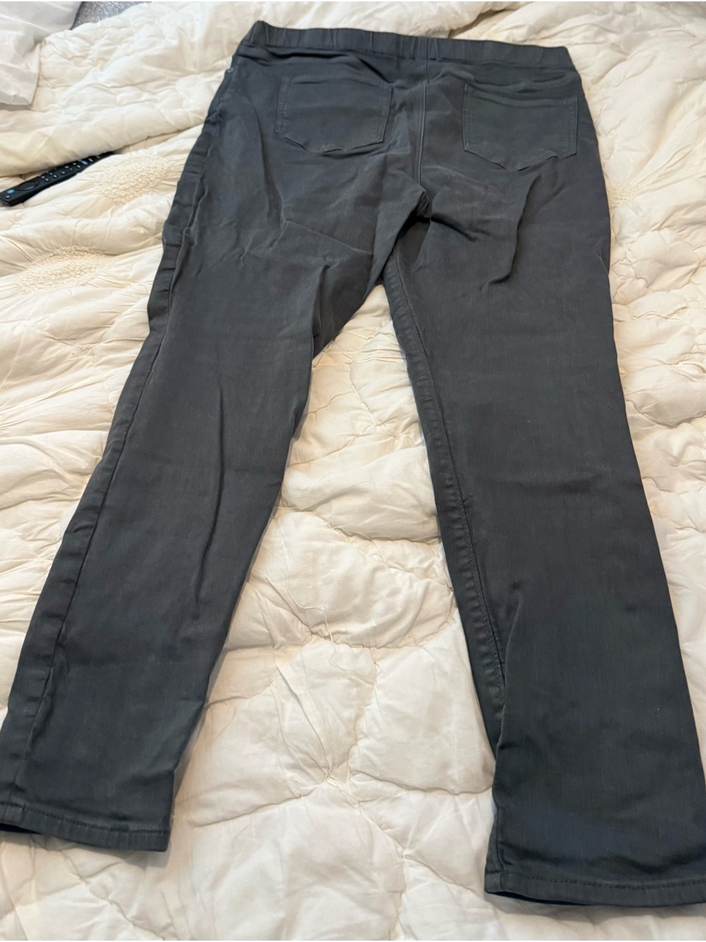 Lane Bryant Charcoal Gray Stretch Jeans